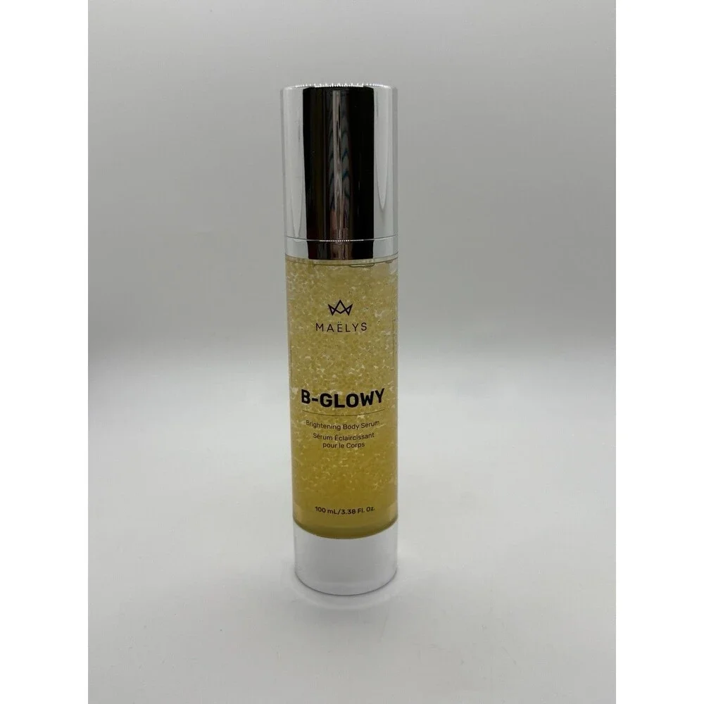 B-GLOWY Brightening Body Serum Reduces Dark Spots 3.38oz/100ml W/ Meadowfoam New